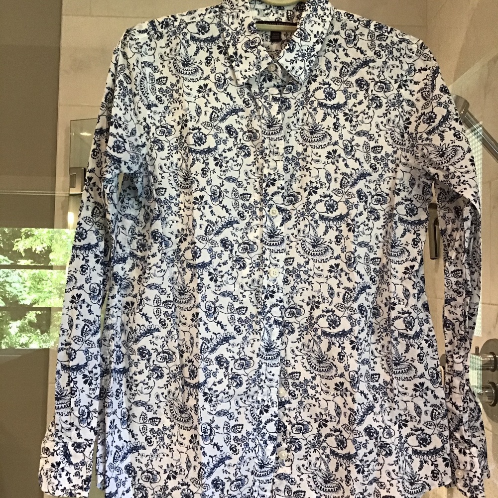 Banana Republic Floral Dillon Shirt